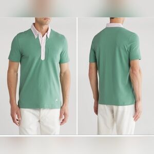 Brooks Brothers Oxford Stripe Supim Cotton Polo